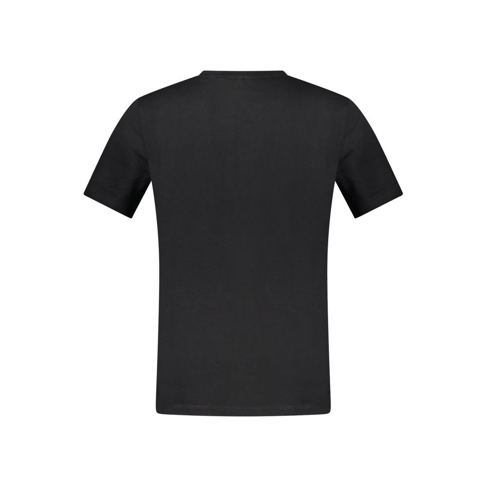Hugo Boss Black Cotton Men T-Shirt Hugo Boss