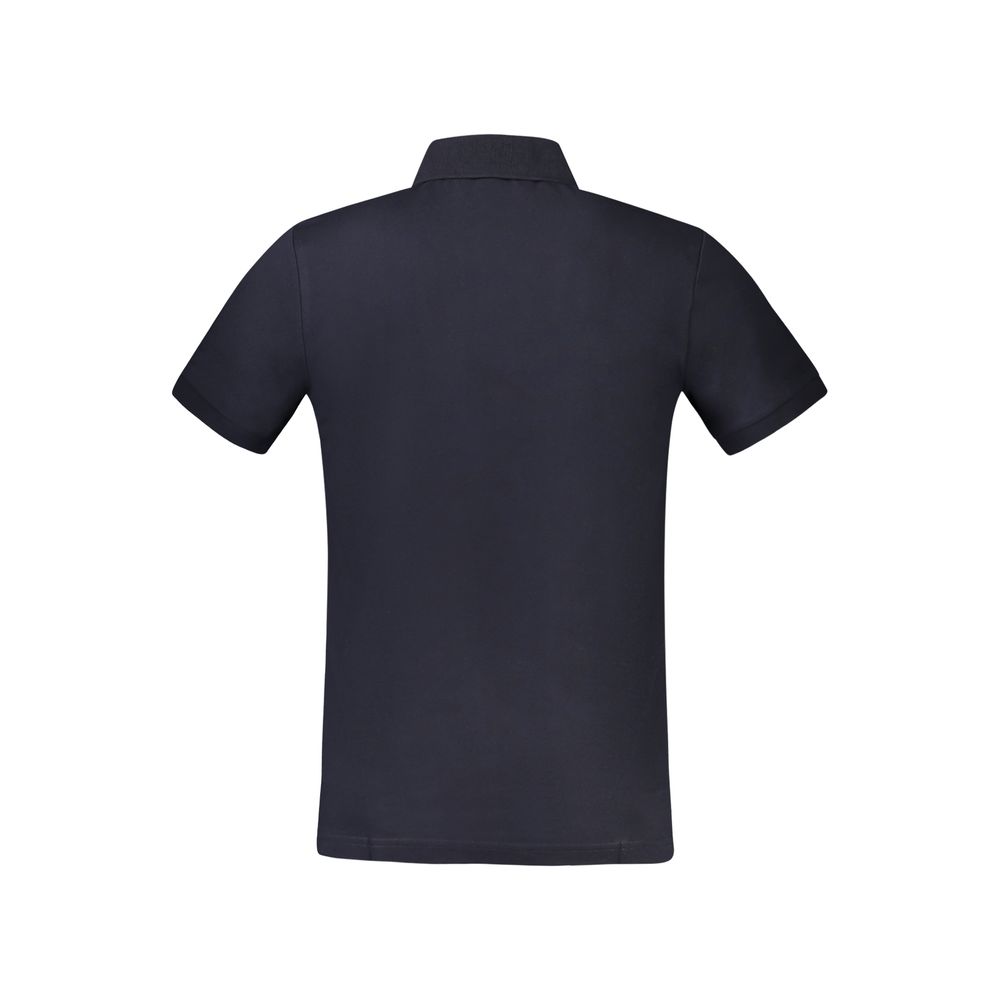 Hugo Boss Blue Cotton Men Polo Shirt Hugo Boss