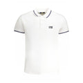 Cavalli Class Bianco Cotton Men Polo Cavalli Class