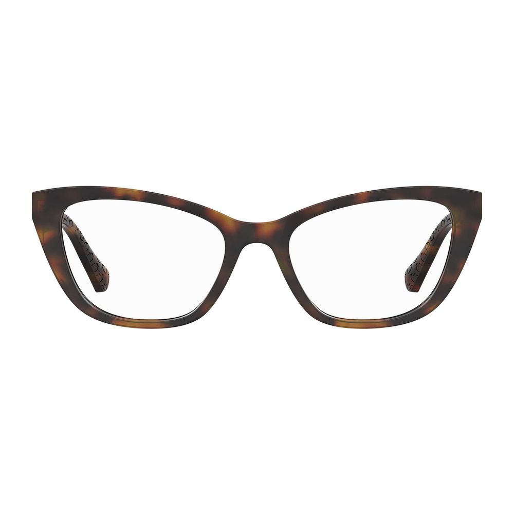 Love Moschino Brown Cellulose Propionate Glasses Frames