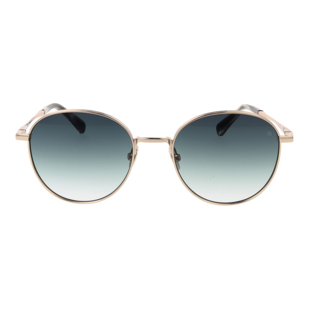 Scotch & Soda gold metal sunglasses with sleek frame and tinted lenses, stylish eyewear for a modern look.