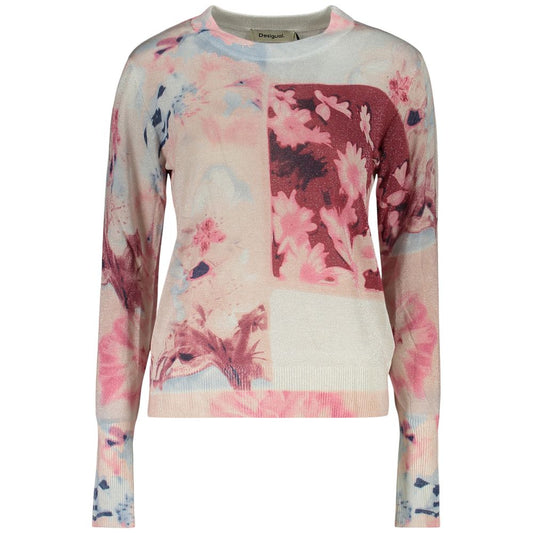 Desigual Rosa Viscosa Women's Maglia Desigual