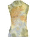 Desigual Giallo polyester women's tank top featuring a bright yellow color and sleeveless design, suitable for casual wear.