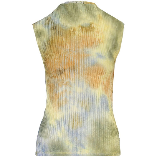 Desigual Giallo Polyester Women Tank Top Desigual