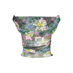 Desigual Verde cotton women's T-shirt with colorful, artistic design and round neckline, casual and comfortable fit.