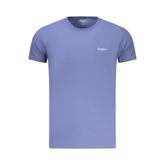 Pepe Jeans Blu Cotton Men T-Shirt Pepe Jeans