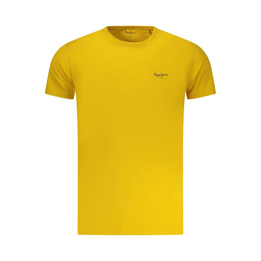 Pepe Jeans Giallo Cotton Men's T-Shirt Pepe Jeans