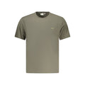 Pepe Jeans Verde cotton men's T-shirt with round neckline and short sleeves, casual style and logo detail.