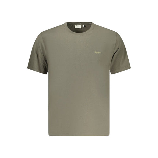 Pepe Jeans Verde Cotton Men T-Shirt Pepe Jeans