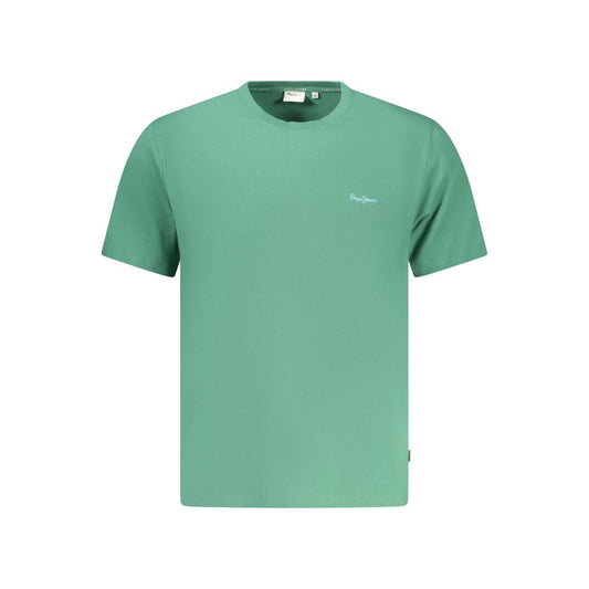 Pepe Jeans Verde Cotton Men Shirt Pepe Jeans