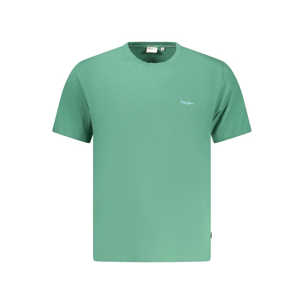 Pepe Jeans Verde Cotton Men Shirt Pepe Jeans