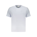 Pepe Jeans Azzurro men's cotton T-shirt in blue with round neckline and short sleeves, casual style for everyday wear.