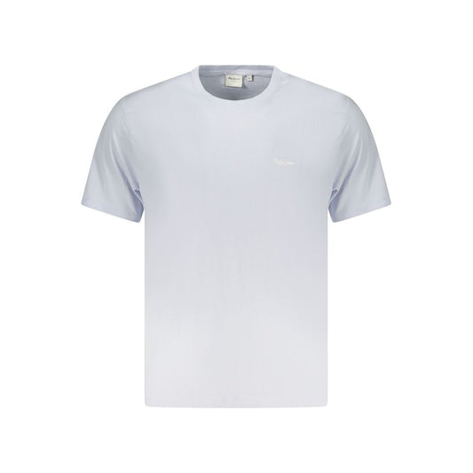 Pepe Jeans Azzurro Cotton Mens T-Shirt Pepe Jeans