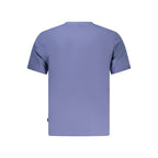 Pepe Jeans men's blue cotton T-shirt with round neckline and short sleeves, casual style ideal for everyday wear.