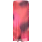 Desigual Viola polyester women's skirt with colorful, patterned design and elastic waistband, casual and stylish for everyday wear.