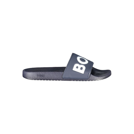 Hugo Boss Blu Poliuretano Men Ciabatta Hugo Boss