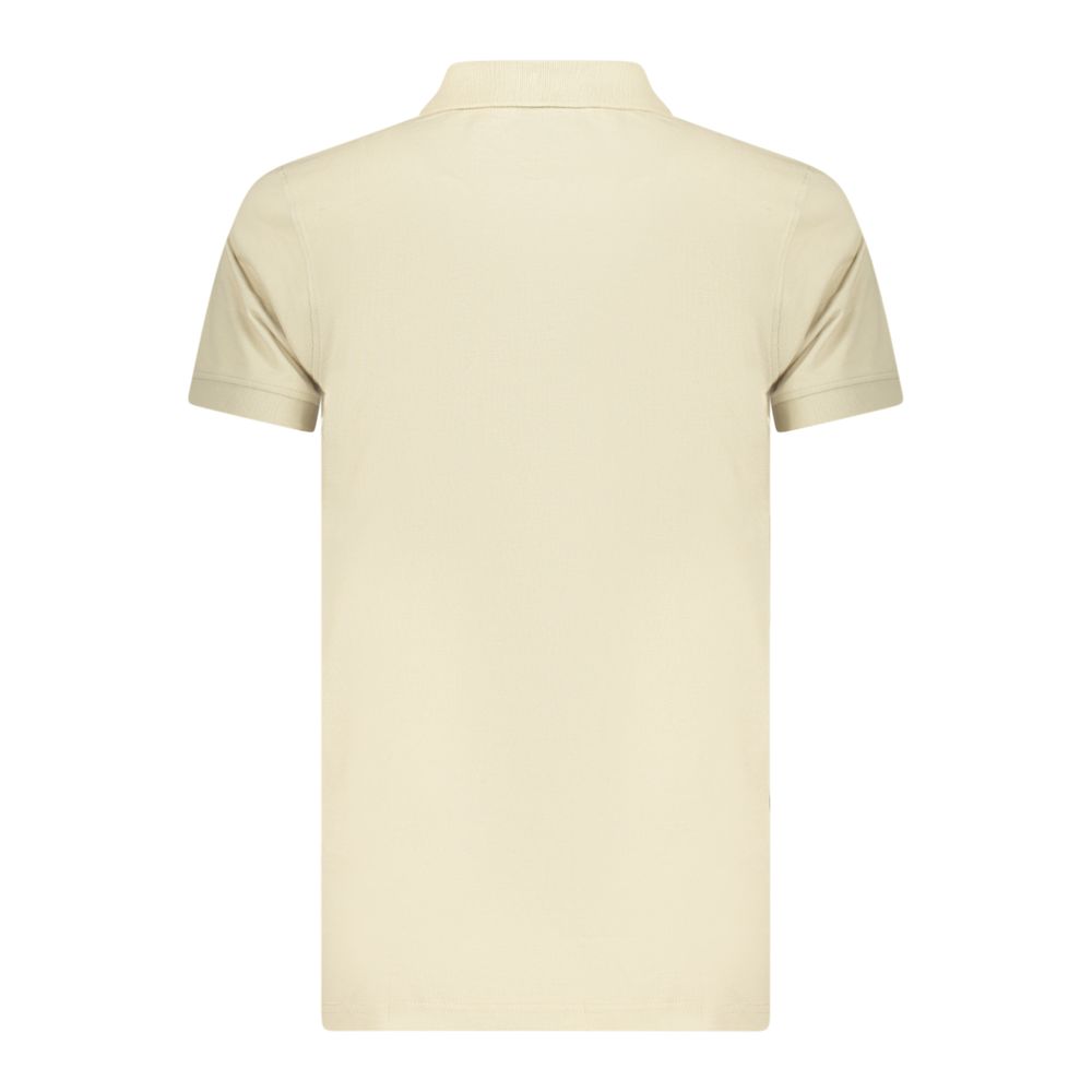 Norway 1963 Beige Cotton Men Polo Shirt Norway 1963