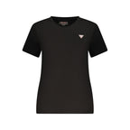 Guess Jeans Black Cotton Women T-Shirt Guess Jeans