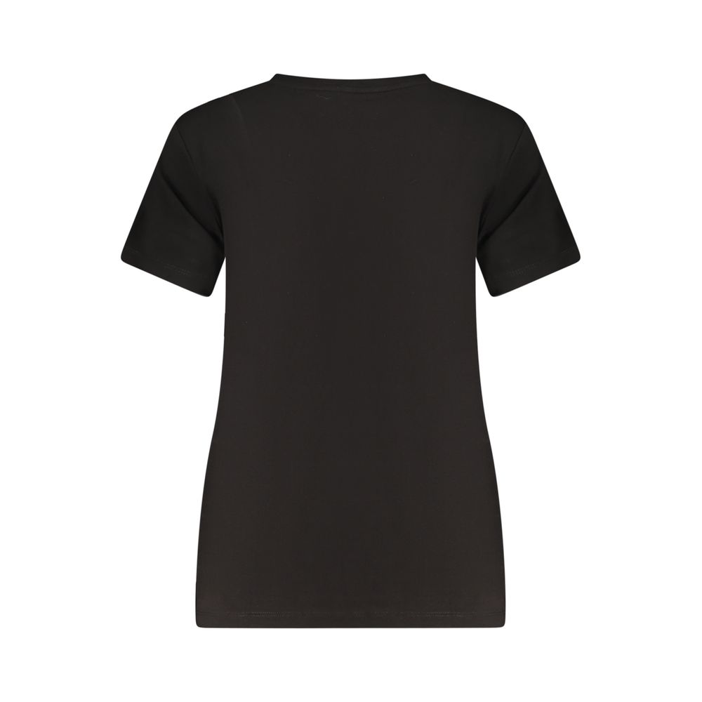 Guess Jeans Black Cotton Women T-Shirt Guess Jeans