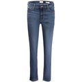 Guess Jeans Blu Lyocell women's skinny jeans, showcasing a fitted denim style with a classic blue wash and sleek silhouette.
