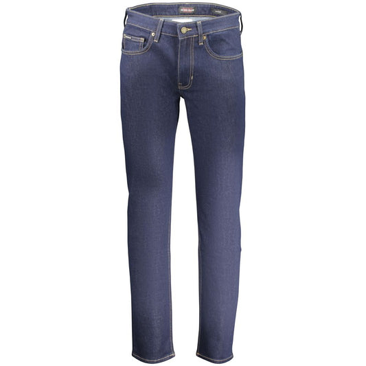 Guess Jeans Blu Cotton Men Jeans Guess Jeans