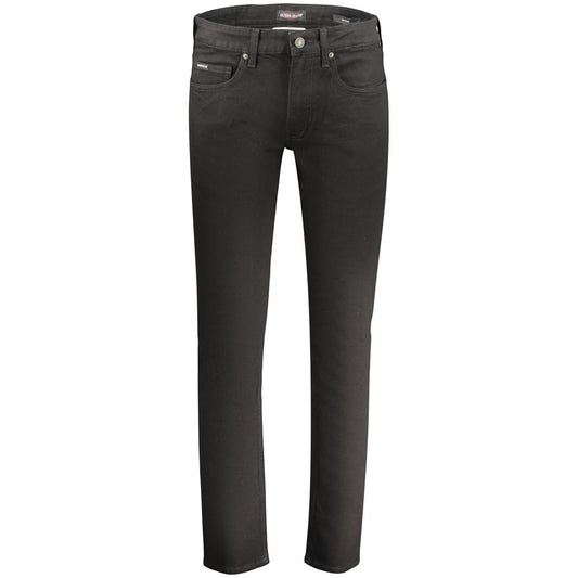 Guess Jeans Black Cotton Mens Jeans Guess Jeans