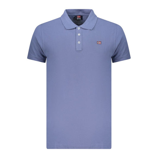Norway 1963 Blue Cotton Men Polo Norway 1963
