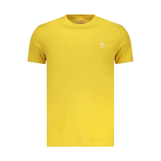 Timberland Yellow Cotton Mens T-Shirt Timberland