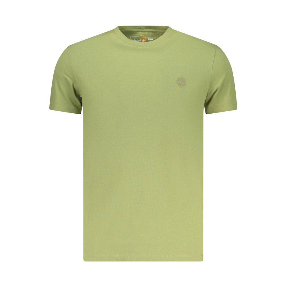 Timberland Verde Cotton Men T-Shirt Timberland