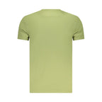 Timberland Verde Cotton Men’s T-Shirt in green, casual fit, made from soft cotton fabric, featuring a crew neckline and Timberland logo.