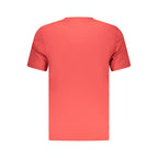 Timberland Rosso Cotton Men's T-Shirt in white with crew neck and short sleeves, casual fit, front logo, and soft fabric.