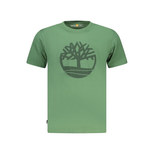 Timberland Verde Cotton Men T-Shirt Timberland