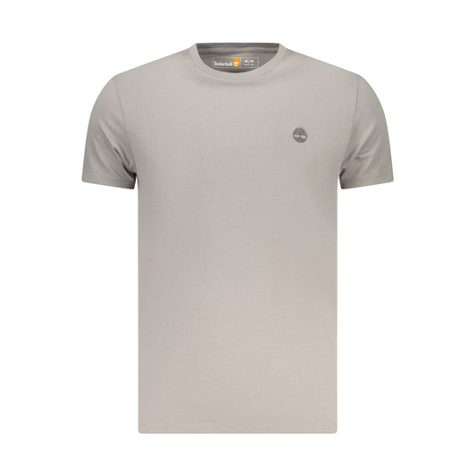 Timberland Grigio Cotton Men T-Shirt Timberland