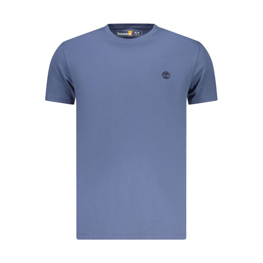 Timberland Blue Organic Cotton Men's T-Shirt Timberland