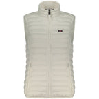Norway 1963 Bianco Poliammide women's gilet in white, featuring a sleeveless design and lightweight fabric for casual wear.
