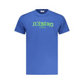 Iceberg Blue Cotton Men's T-Shirt - Eljoys Fashion 