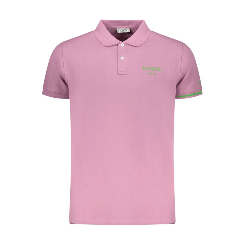 Iceberg Viola Cotton Men Polo Iceberg