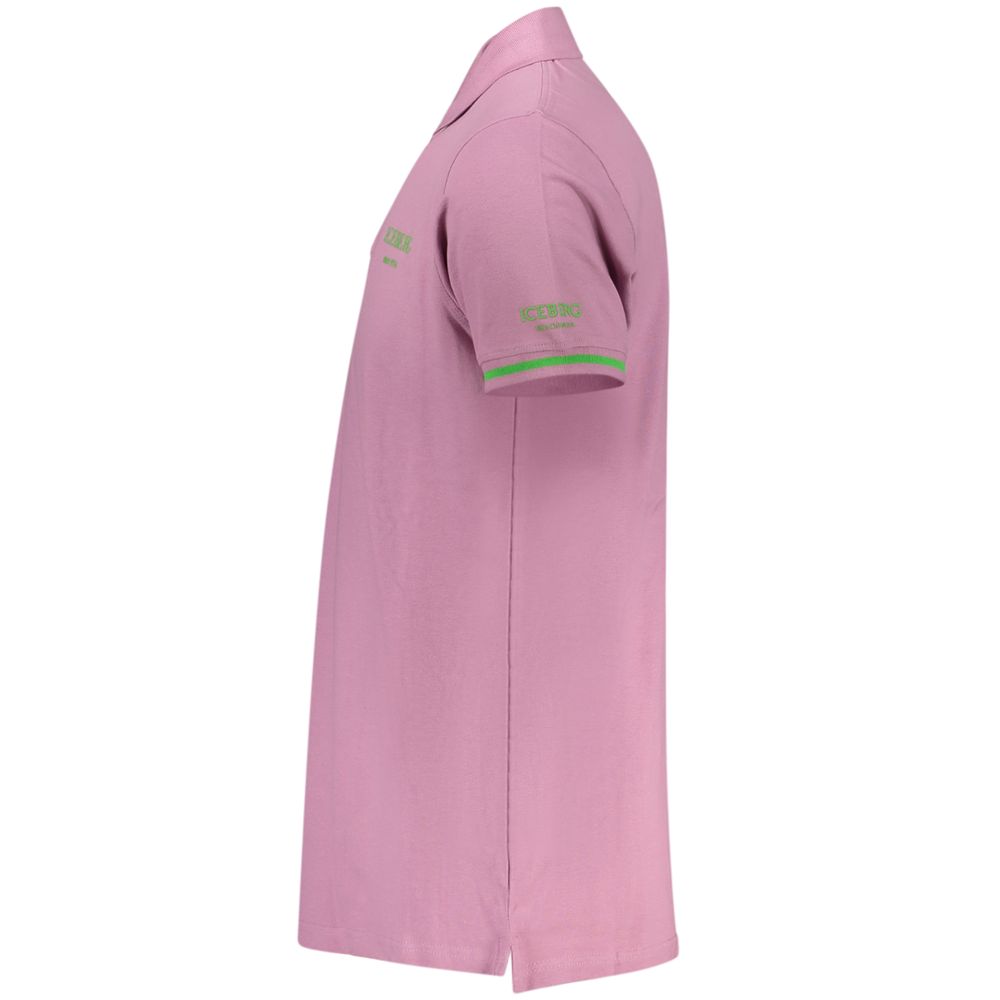 Iceberg Viola Cotton Men Polo Iceberg