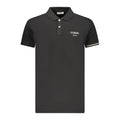 Iceberg Black Cotton Men Polo Shirt - Eljoys Fashion 