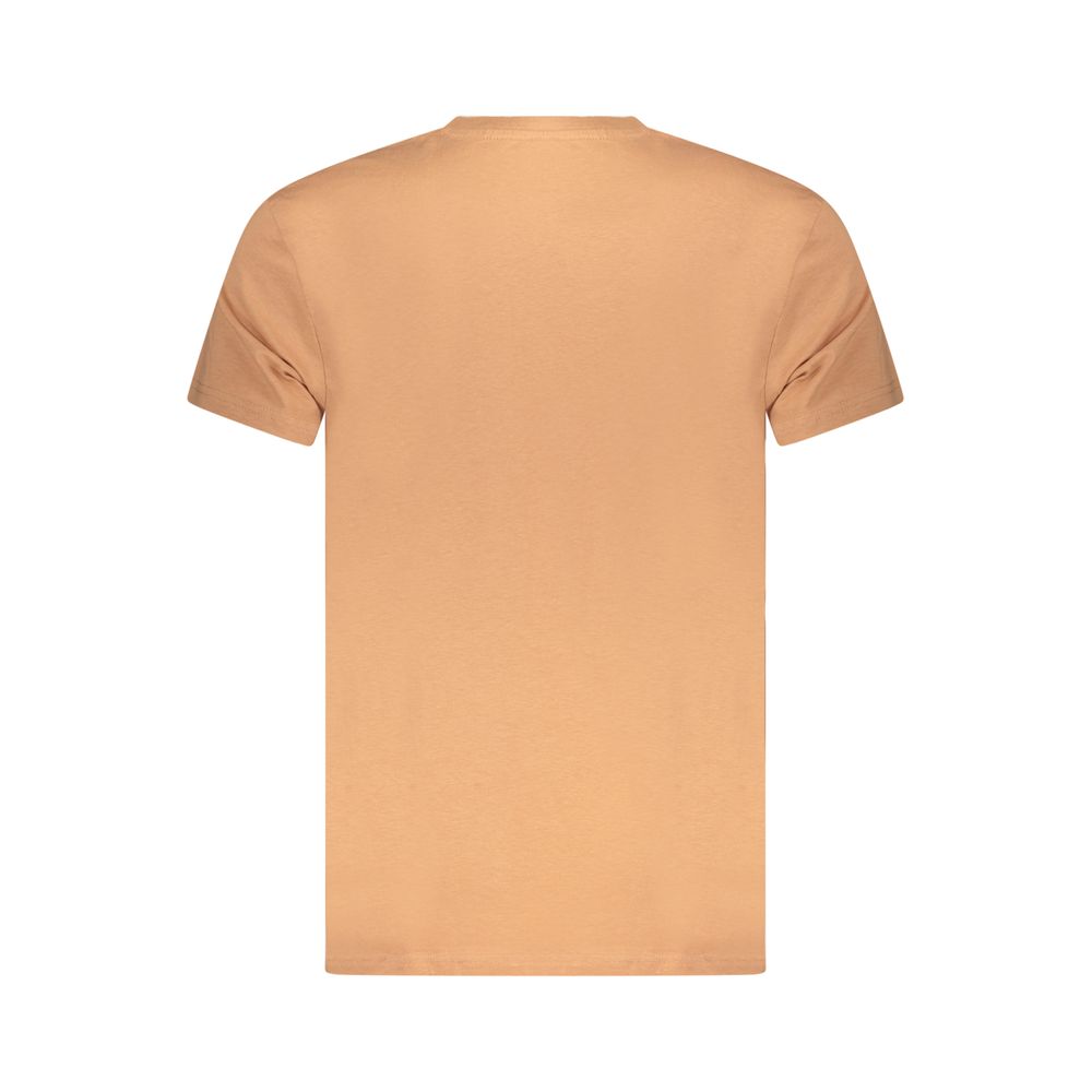 Iceberg Marrone Cotton Men T-Shirt Iceberg