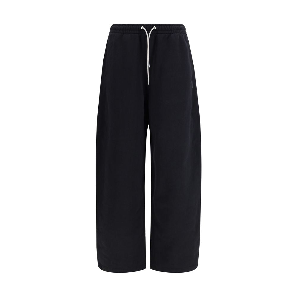 Alexander Wang Black Cotton Athletic Pants Alexander Wang