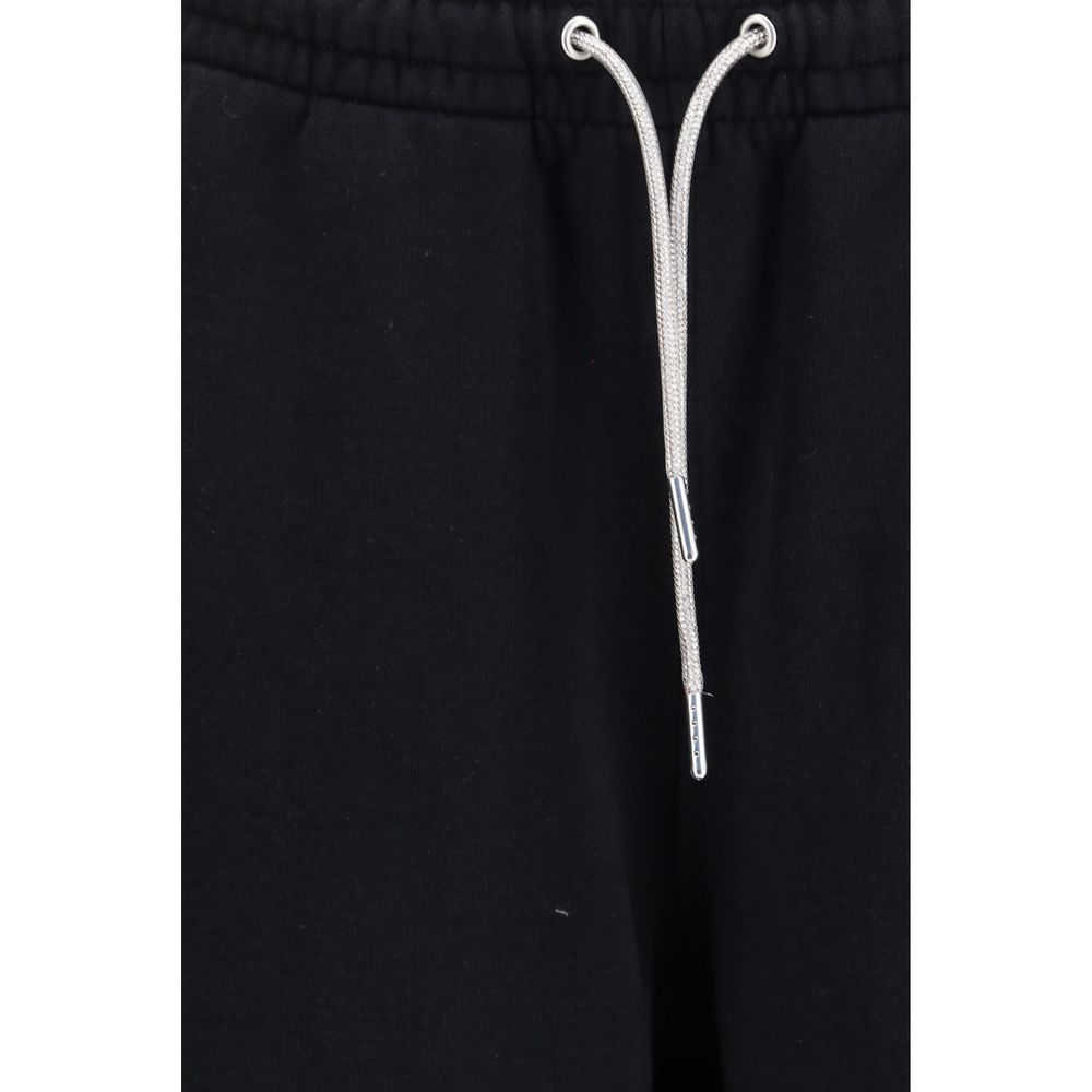 Alexander Wang Black Cotton Athletic Pants Alexander Wang