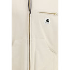 Sacai Beige Cotton Sweatshirt