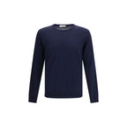 Roberto Collina Blue Cotton Sweatshirt