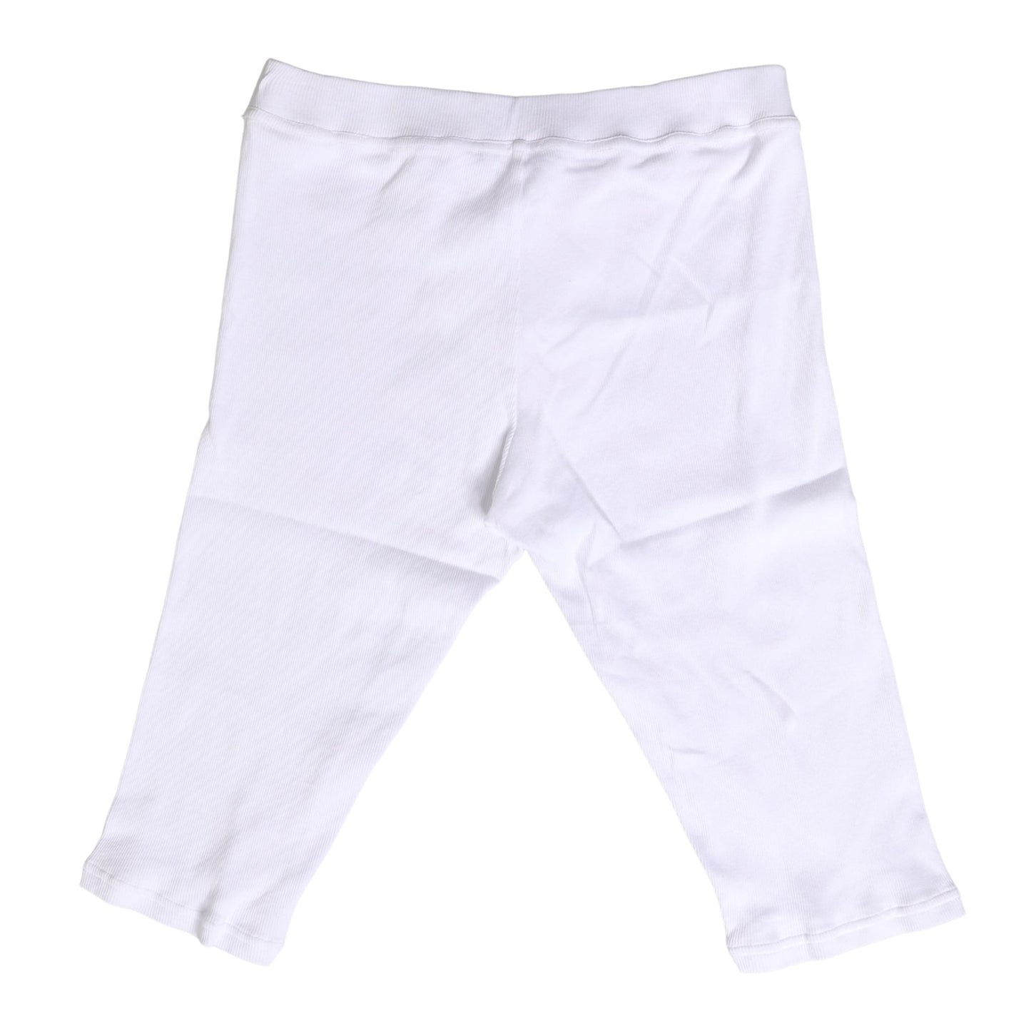 Dolce & Gabbana White Cotton Short Johns Men Pants Underwear