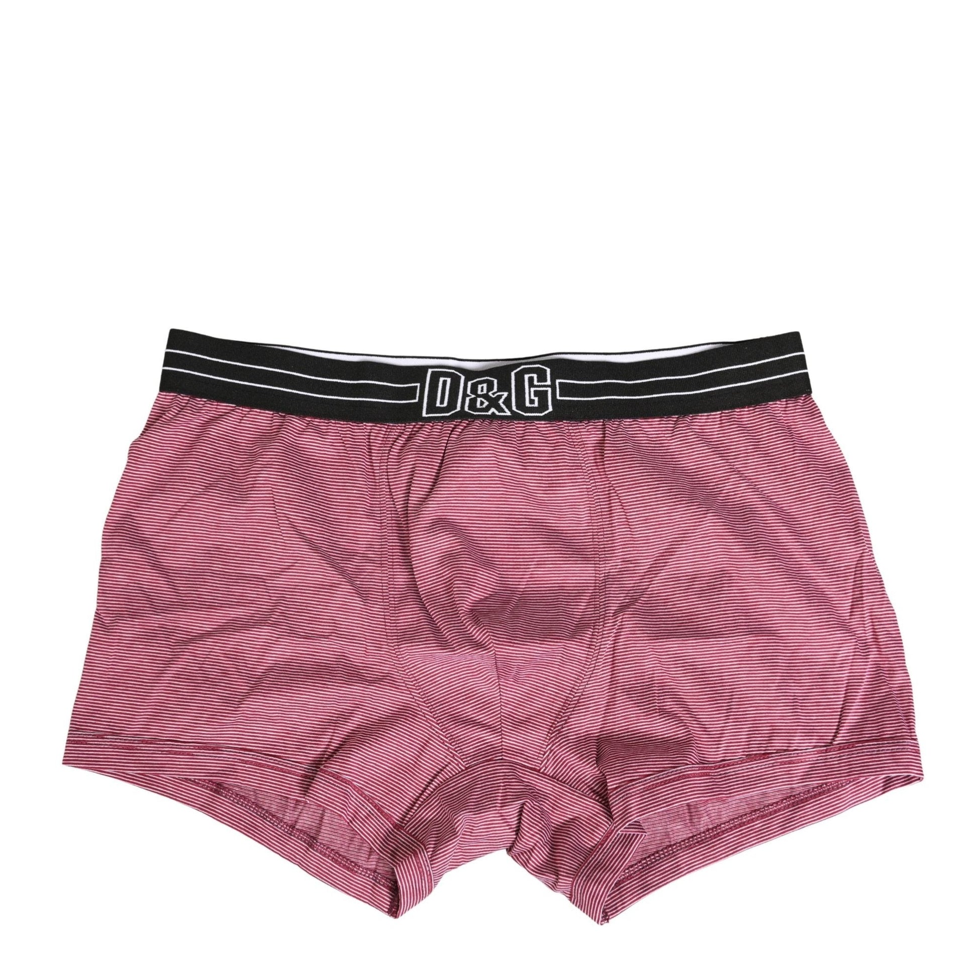 Dolce & Gabbana Pink D&G Logo Cotton Regular Boxer Underwear