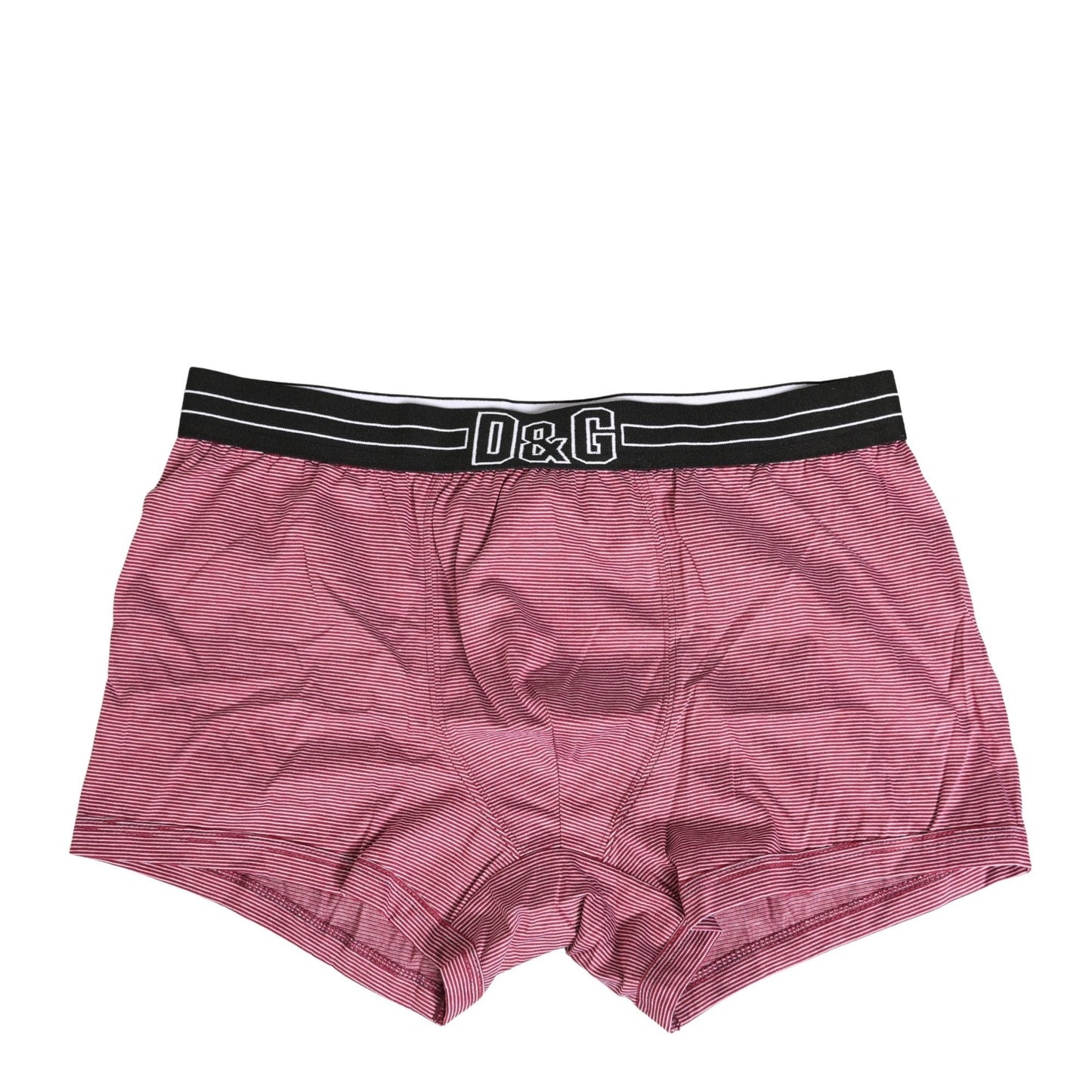 Dolce & Gabbana Pink D&G Logo Cotton Regular Boxer Underwear