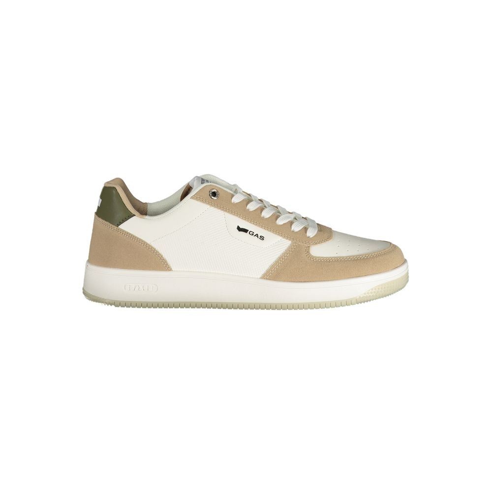 Gas Bianco Polyurethane Men Sneaker Gas