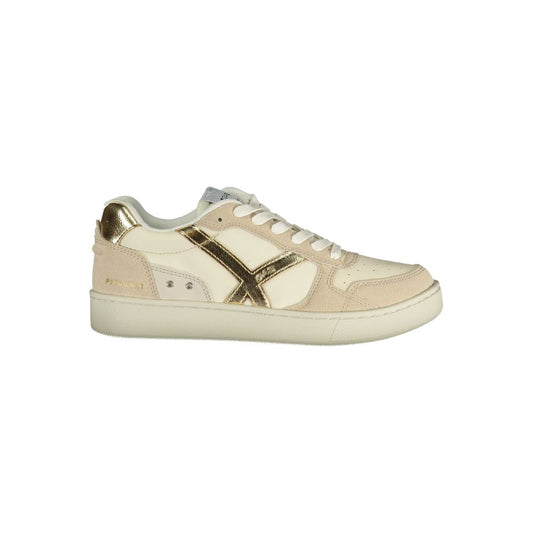 Gas Beige Polyester Women Sneaker Gas