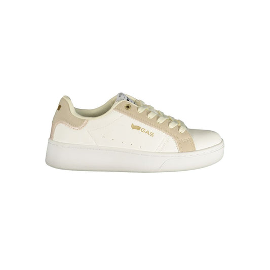 Gas Bianco Poliuretano Women Sneaker Gas